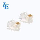 LE-G006 Network Modular Plug Rated Voltage 30V With Holes At The End