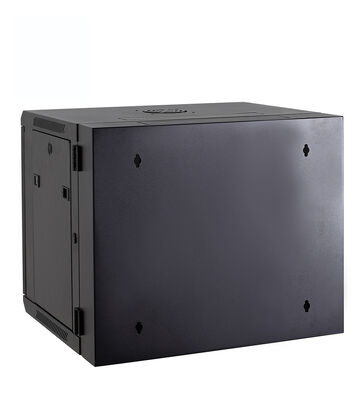 4U 6U 9U 12U 19 Inch 600x550mm 600x600mm Data Dual Section Wallmount Cabinet with Removable Side Panels