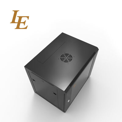 Server Rack Cabinet 6U 600*450MM Designed for Static Loading Capacity of 60kg with empered Glass Door