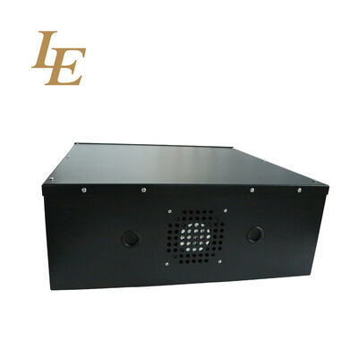 Heavy Duty Steel DVR NVR Lock Box Wall Mount Security Enclosure for CCTV | Surveillance Systems, Ventilated Design with Built-in Cable18" X 18" X 5" DVR/PC Security Lock Box Assembling Bracket
