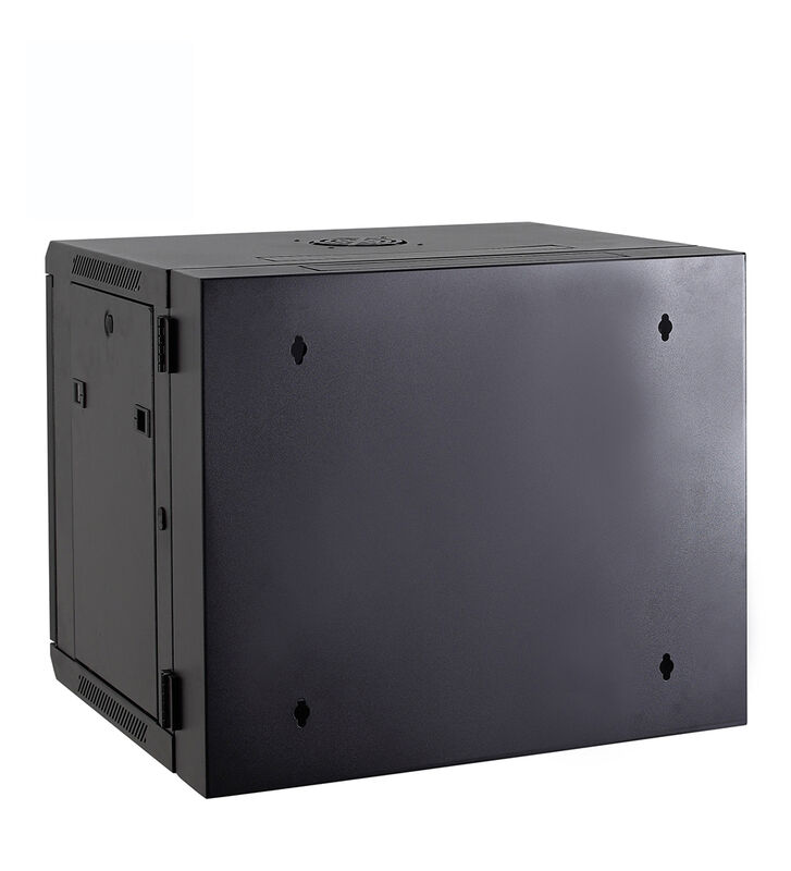4U 6U 9U 12U 19 Inch 600x550mm 600x600mm Data Dual Section Wallmount Cabinet with Removable Side Panels