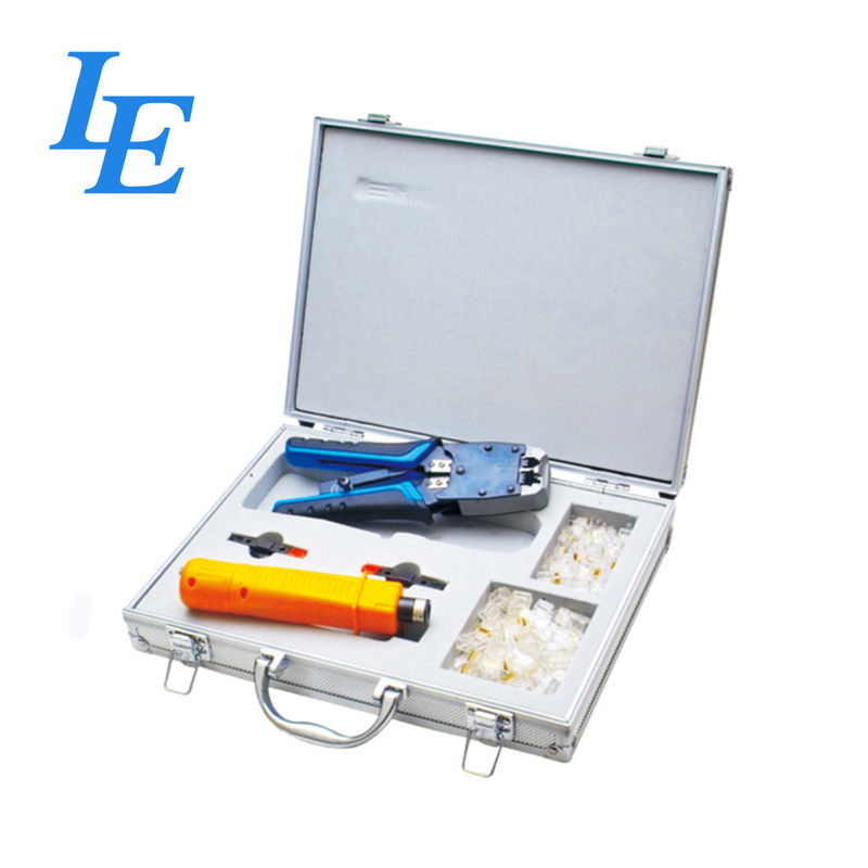 Cat6A Networking Tool Kit With Crimper And Pdtool Tools