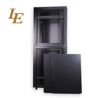 Estante de cristal permanente libre 800*1000M M de la puerta del gabinete 19Inch 42U del gabinete de la red de LE Server Rack