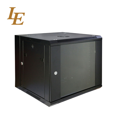 Embalaje plano 19 pulgadas 6 u 9 u Sala de red servidor Rack gabinete de montaje de pared Recinto