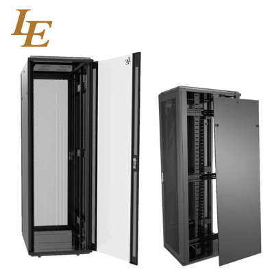 19 pulgadas 18U de aluminio marco de servidor Rack gabinete de red con puerta ventilada