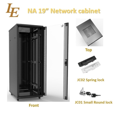 SPCC Acero laminado en frío 42u Servidor Cabinet Rack Cabinet de red Ip20