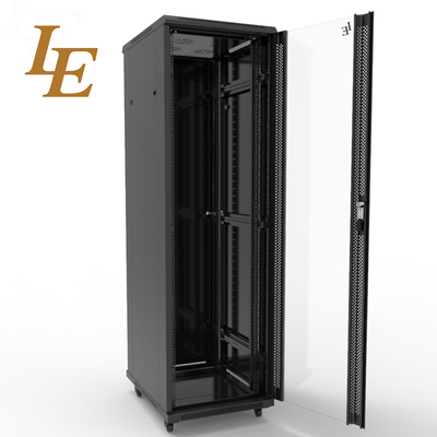 Estante de 19 pulgadas de piso de pie de la red de gabinete 42u de servidor de estantería de gabinete IP20