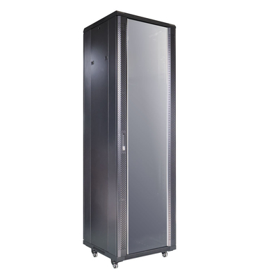 32U Reposadero de servidores de red 600*800 de pie con alta capacidad de carga