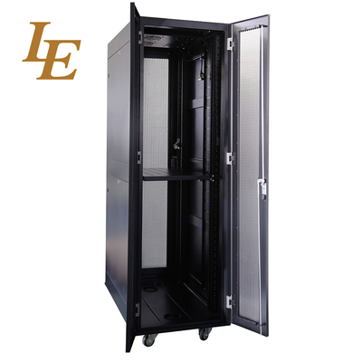 32U 800mm Profundidad SPCC Material de acero laminado en frío gabinete de red con puerta abierta doble