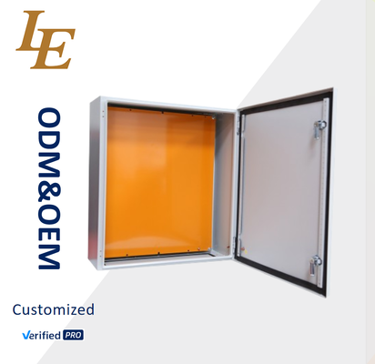 Gabinete de Servidor Exterior IP55 de 18U para Montaje en Pared, Acero Laminado en Frío SECC, Rack para Control de Red/Industrial, Stock Disponible