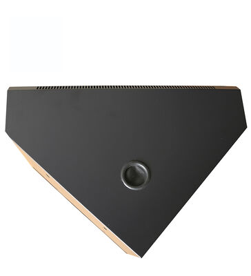 Repuesto de servidor de montaje a pared personalizado de 19 pulgadas 18U de sección única SPCC acero laminado en frío en forma de L de 600 mm puerta de vidrio templado