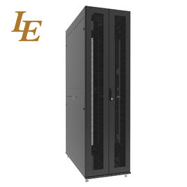Gabinete del mismo tamaño 18 del estante del color del piso del soporte del estante negro del servidor - altura 47U