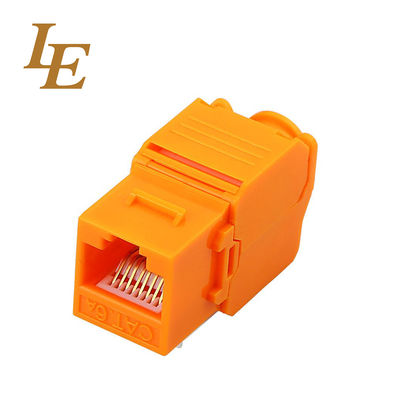 Red Jack Unshielded trapezoidal RJ45 Toolless de K055 Cat6 Cat6A